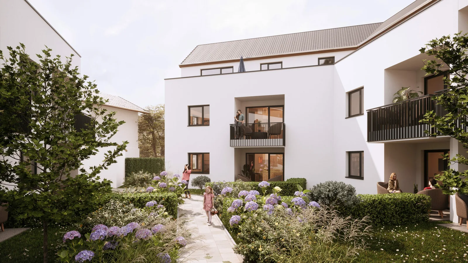 Lindenkarree — fotorealistische Architekturvisualisierung